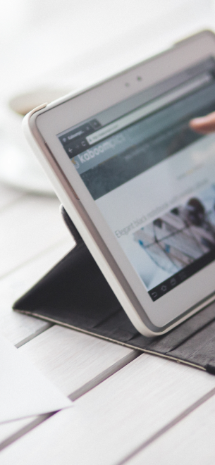 User-centered software experience on a tablet interface