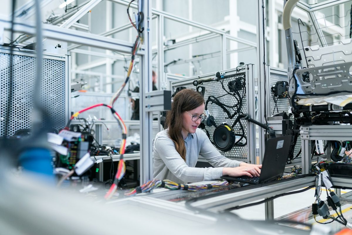 Connected automated process steps